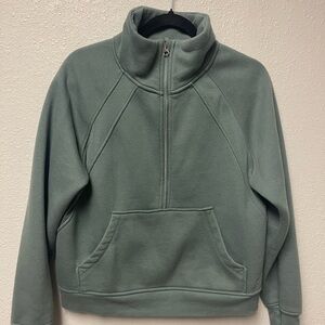 Danskin Sage Green Fleece Pullover